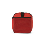 Sac de sport imperméable en plastique écologique avec poche cachée 50L couleur rouge deuxième vue