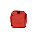 Sac de sport imperméable en plastique écologique avec poche cachée 50L couleur rouge troisième vue