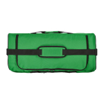 Sac de sport imperméable en plastique écologique avec poche cachée 50L couleur vert vue supérieure