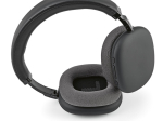 Casque sans fil à réduction de bruit avec microphone couleur noir deuxième vue detaillée
