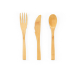 Boîte repas en verre et bambou avec couverts et bande élastique 800ml couleur transparent quatrième vue