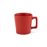 Mug en céramique à finition mate, coloris vifs au choix 220 ml couleur rouge