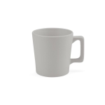 Mug en céramique à finition mate, coloris vifs au choix 220 ml couleur gris clair
