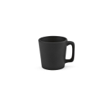 Mug en céramique à finition mate, coloris vifs au choix 60 ml couleur noir