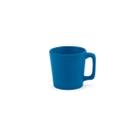 Mug en céramique à finition mate, coloris vifs au choix 60 ml couleur bleu
