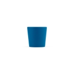 Mug en céramique à finition mate, coloris vifs au choix 60 ml couleur bleu vue arrière