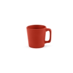 Mug en céramique à finition mate, coloris vifs au choix 60 ml couleur rouge
