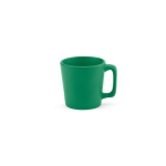 Mug en céramique à finition mate, coloris vifs au choix 60 ml couleur vert