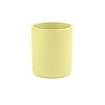 Mug en céramique à finition mate élégante sans anses 290 ml couleur jaune