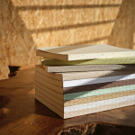 Carnet A5 à couverture souple en canne à sucre avec pages pointillées