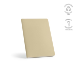 Carnet en papier de pierre avec pages imperméables A5 pages vierges couleur beige