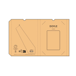 Carnet A5 à couverture souple en résidus de café avec pages pointillées