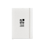 Carnet A5 à couverture rigide en cartons de lait recyclés, pages pointillées vue principale