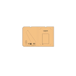 Carnet A5 à couverture souple en cuir synthétique écologique avec pages à points