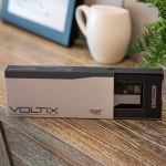 Batterie externe en plastique recyclé avec écran LED 10.000 mAh vue de la boîte
