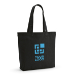Sac en coton recyclé et RPET à anses longues 180 g/m² vue principale
