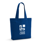 Sac de courses en coton et polyester recyclés 220 g/m² vue principale