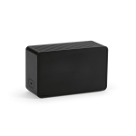 Haut-parleur sans fil en plastique recyclé avec écran LCD 15W couleur noir deuxième vue