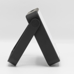 Haut-parleur portable étanche fabriqué à partir de matériaux recyclés couleur noir quatrième vue