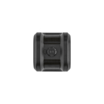 Enceinte portable en plastique recyclé avec basses puissantes 5W couleur noir cinquière vue