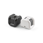 Enceinte portable en plastique recyclé avec basses puissantes 5W troisième vue