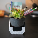 Enceinte portable en plastique recyclé avec basses puissantes 5W