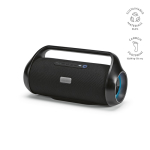 Haut-parleur sans fil étanche en plastique recyclé 40W couleur noir