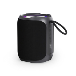 Enceinte sans fil en plastique recyclé avec protection IPX6 30W couleur noir deuxième vue