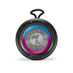 Enceinte sans fil en plastique recyclé avec protection IPX6 30W couleur noir deuxième vue