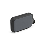 Enceinte sans fil en plastique recyclé avec grilles amovibles 10W couleur noir deuxième vue