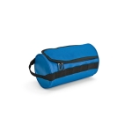 Vanity case publicitaire en polyester recyclé et RPET déperlant couleur bleu