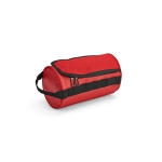 Vanity case publicitaire en polyester recyclé et RPET déperlant couleur rouge
