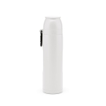 Thermos en acier inoxydable recyclé à mousqueton 1 L couleur blanc