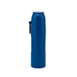Thermos en acier inoxydable recyclé à mousqueton 1 L couleur bleu marine