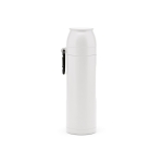 Thermos en acier inoxydable recyclé à couvercle-tasse 750 ml couleur blanc