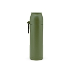 Thermos en acier inoxydable recyclé à couvercle-tasse 750 ml couleur vert militaire