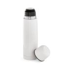 Thermos en acier inoxydable recyclé, coloris au choix 500 ml couleur blanc deuxième vue