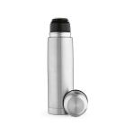 Gourde isotherme en acier inoxydable recyclé à double paroi 500 ml vue frontale