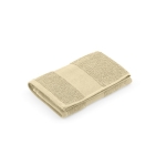 Serviette de bain 90x150 cm en coton recyclé et coton 370 g/m² couleur beige