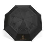 Parapluie pliable automatique en plastique recyclé anti-tempête ø119 couleur noir