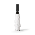 Parapluie pliable réversible automatique en plastique recyclé ø101,5 couleur blanc deuxième vue