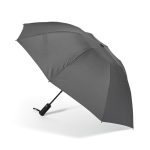 Parapluie pliable réversible automatique en plastique recyclé ø101,5 couleur gris foncé vue arrière