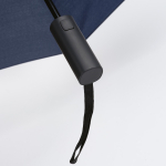 Parapluie pliable réversible automatique en plastique recyclé ø101,5 couleur bleu marine sixième vue