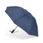 Parapluie pliable réversible automatique en plastique recyclé ø101,5 couleur bleu marine vue arrière