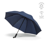 Parapluie pliable réversible automatique en plastique recyclé ø101,5 couleur bleu marine