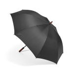 Parapluie de golf coupe-vent à ouverture automatique ø146 couleur noir vue arrière