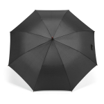 Parapluie de golf coupe-vent à ouverture automatique ø146 couleur noir vue frontale