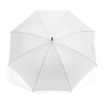 Parapluie de golf coupe-vent à ouverture automatique ø146 couleur blanc vue frontale