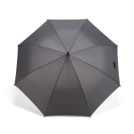 Parapluie de golf coupe-vent à ouverture automatique ø146 couleur gris foncé vue frontale
