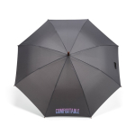 Parapluie de golf coupe-vent à ouverture automatique ø146 couleur gris foncé
